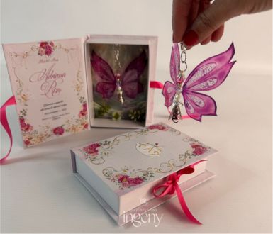 Invitaciones Mariposa Calada